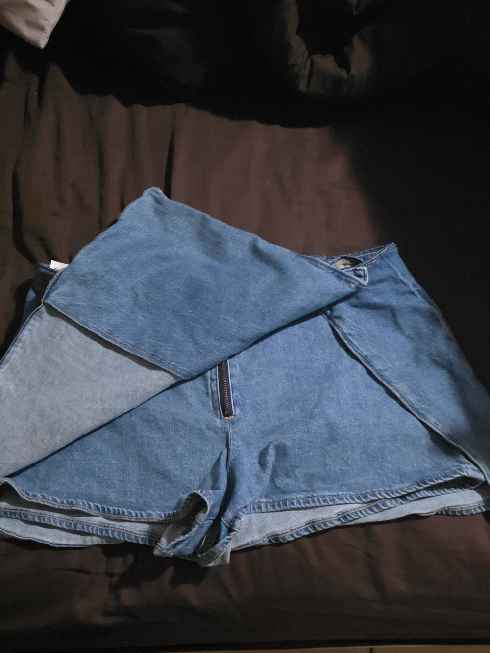 American Eagle Outfitters Blue Denim Mini Skirt - Picture 6 of 10